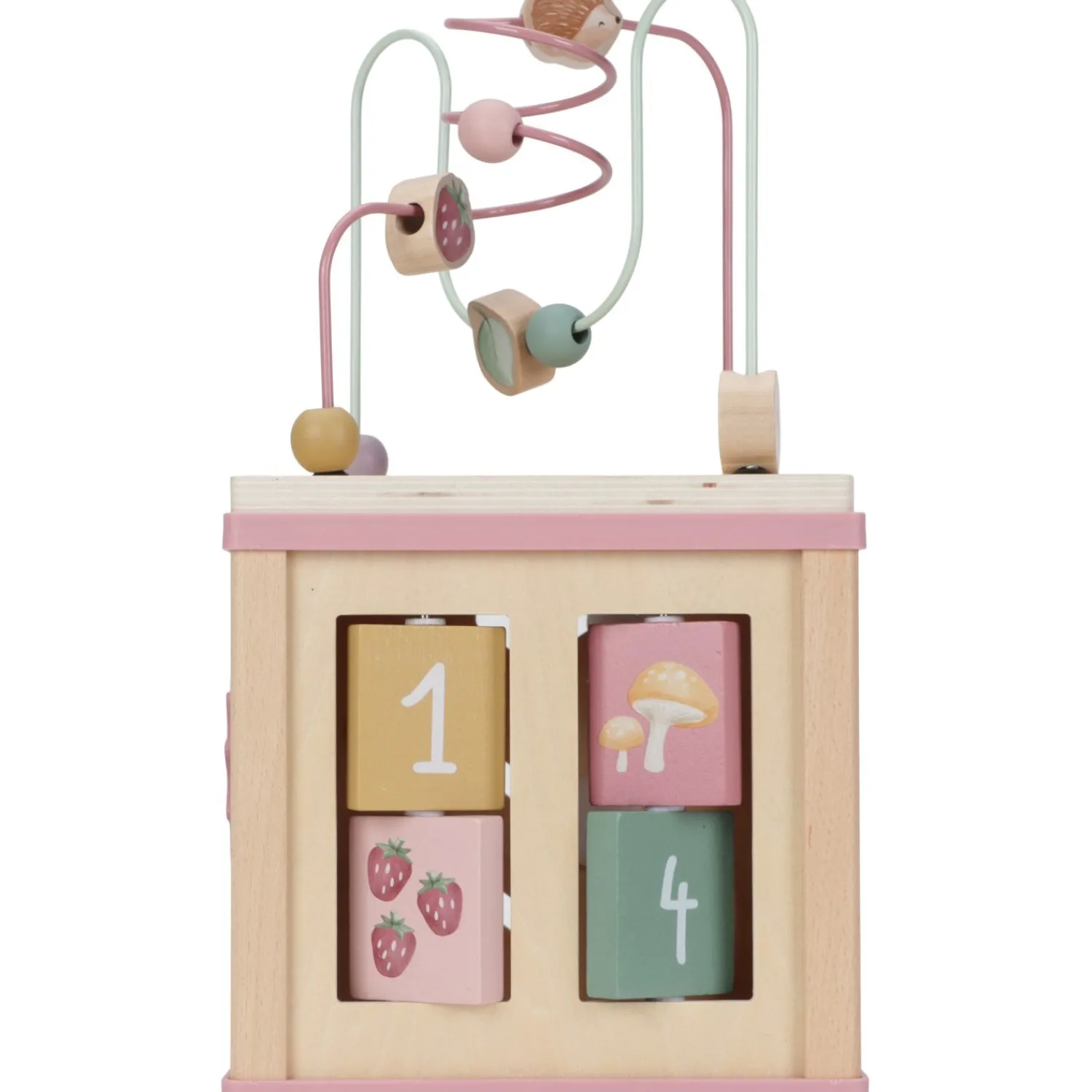 Fairy Garden Pink Aktivitetskube*Little Dutch Clearance