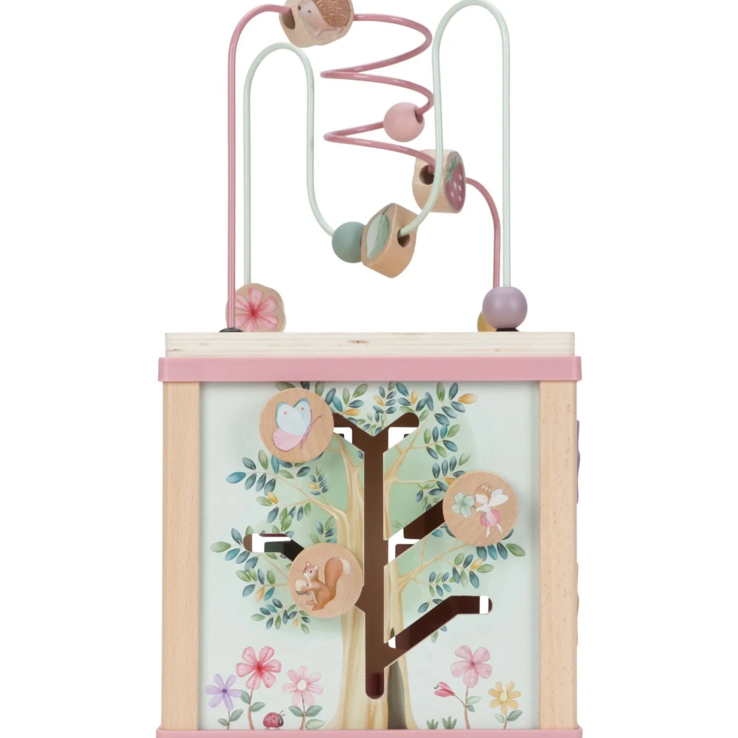 Fairy Garden Pink Aktivitetskube*Little Dutch Clearance