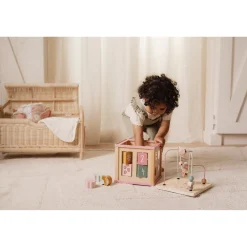 Fairy Garden Pink Aktivitetskube*Little Dutch Clearance