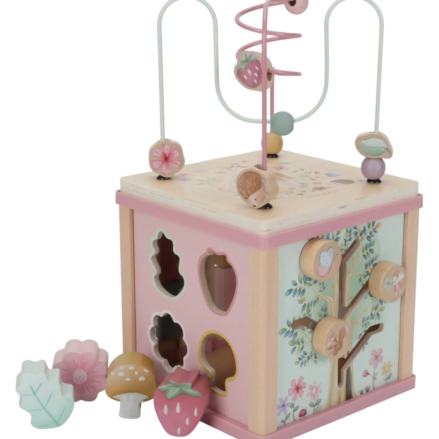 Fairy Garden Pink Aktivitetskube*Little Dutch Clearance