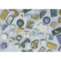 Forest Friends Blue Byggeklodser Træ*Little Dutch Discount