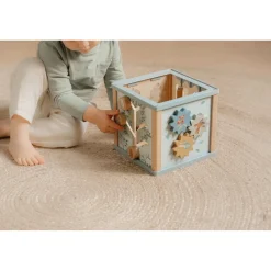 Forest Friends Blue Aktivitetskube*Little Dutch New