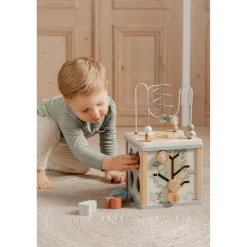 Forest Friends Blue Aktivitetskube*Little Dutch New