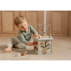 Forest Friends Blue Aktivitetskube*Little Dutch New