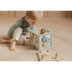 Forest Friends Blue Aktivitetskube*Little Dutch New