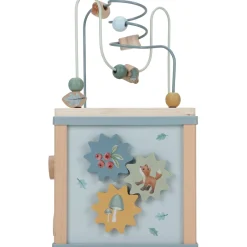Forest Friends Blue Aktivitetskube*Little Dutch New