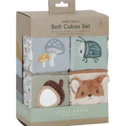 Forest Friends Blue Aktivitetsterninger 4-Pak*Little Dutch