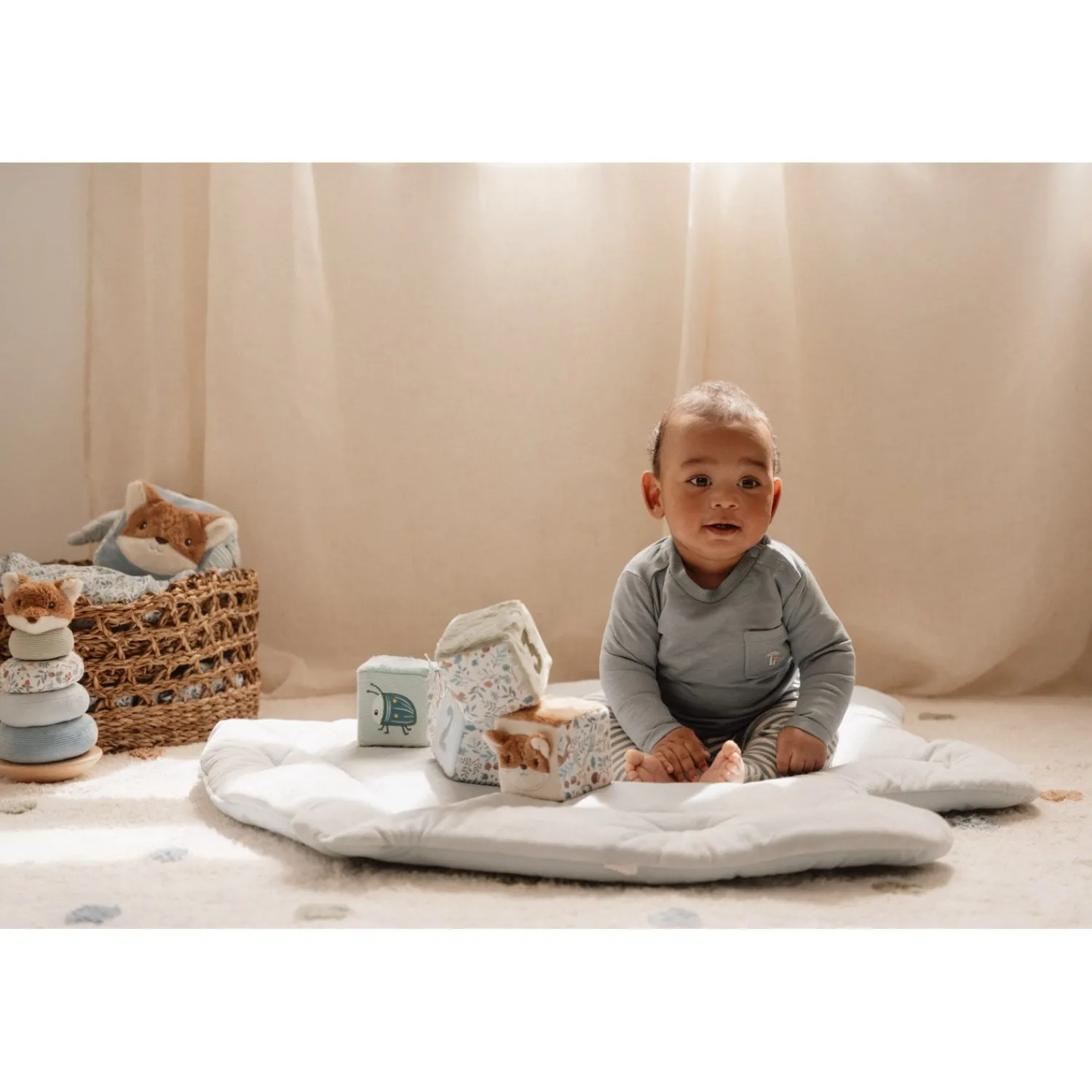 Forest Friends Blue Aktivitetsterninger 4-Pak*Little Dutch