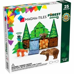 Skovdyr - Magnetsæt 25 Dele*Magna-Tiles® Online