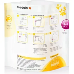 Quick Clean Poser til Mikroovn, 5 stk.*medela Hot