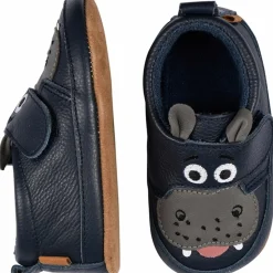 Hippo Læder Futter Marine*MELTON Outlet