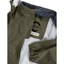 Regntøj Jakke Og Bukser Dusty Olive*Mikk-Line Hot