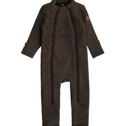 ulddragt - Dark Brown Melange*Mikk-Line Best