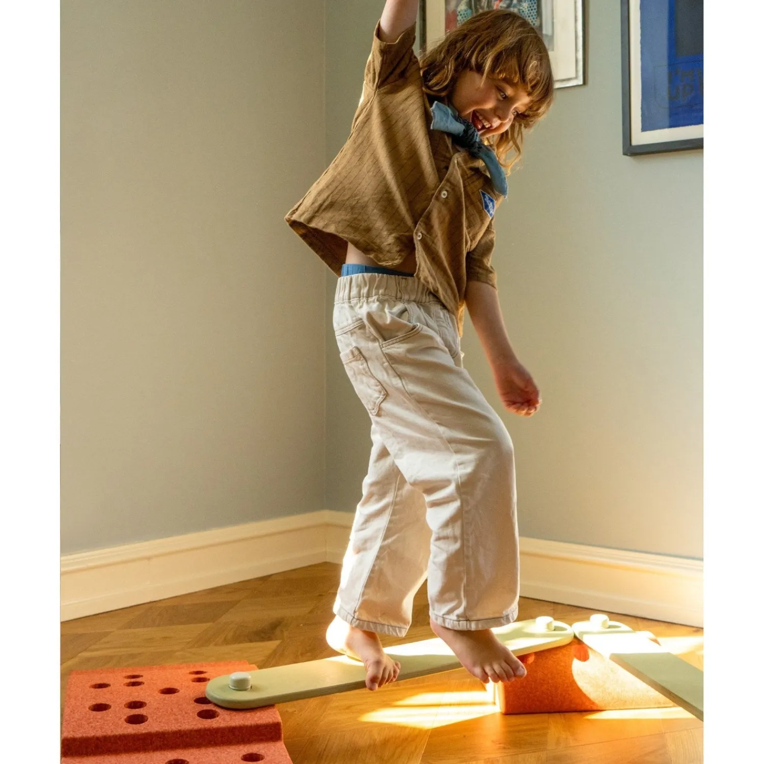 2x Balancebomme Dusty Green*MODU Hot