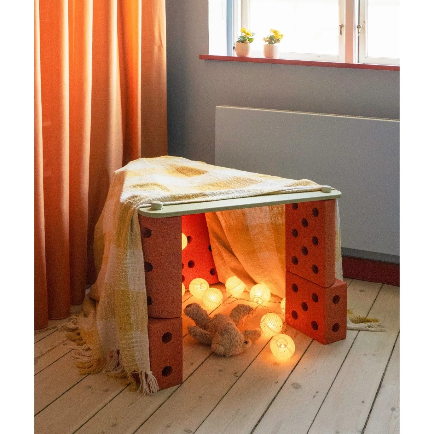 2x Balancebomme Dusty Green*MODU Hot