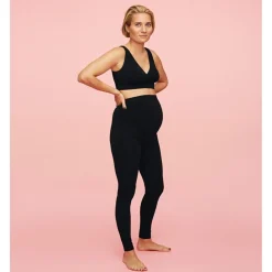 Belly Support Leggings Black*momkind