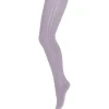 130 Bomuld Rib Tights 1022 Lavender Sky*Mp Danmark Discount