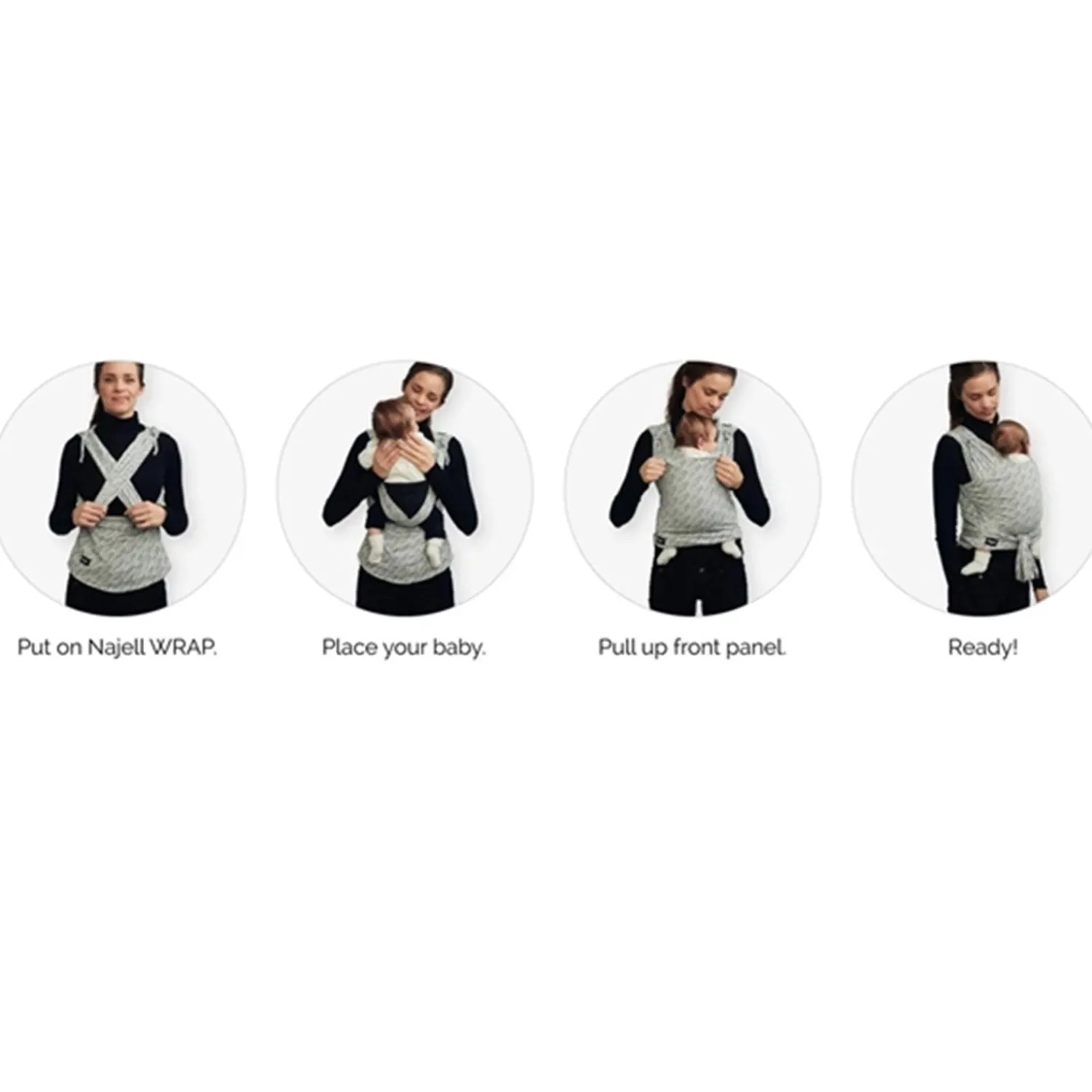 Wrap Strækvikle Biscotti Cream*Najell Clearance