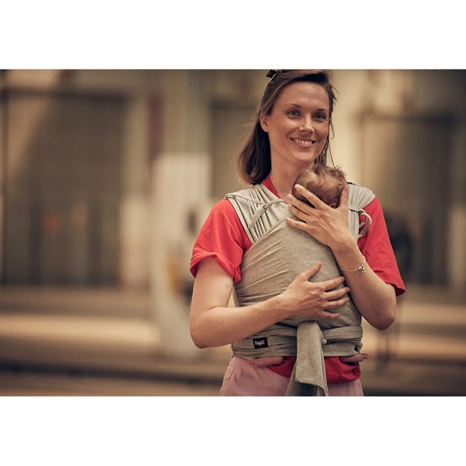 Wrap Strækvikle Grey Melange*Najell Hot