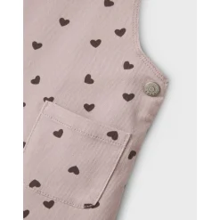 Burnished Lilac Heart Nmflira Aop Twill Spencer 7218-Yf*Name It Clearance