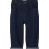 Dark Blue Denim Unwashed Nmmben Tapered Jeans 2140-Rm J*Name It Sale