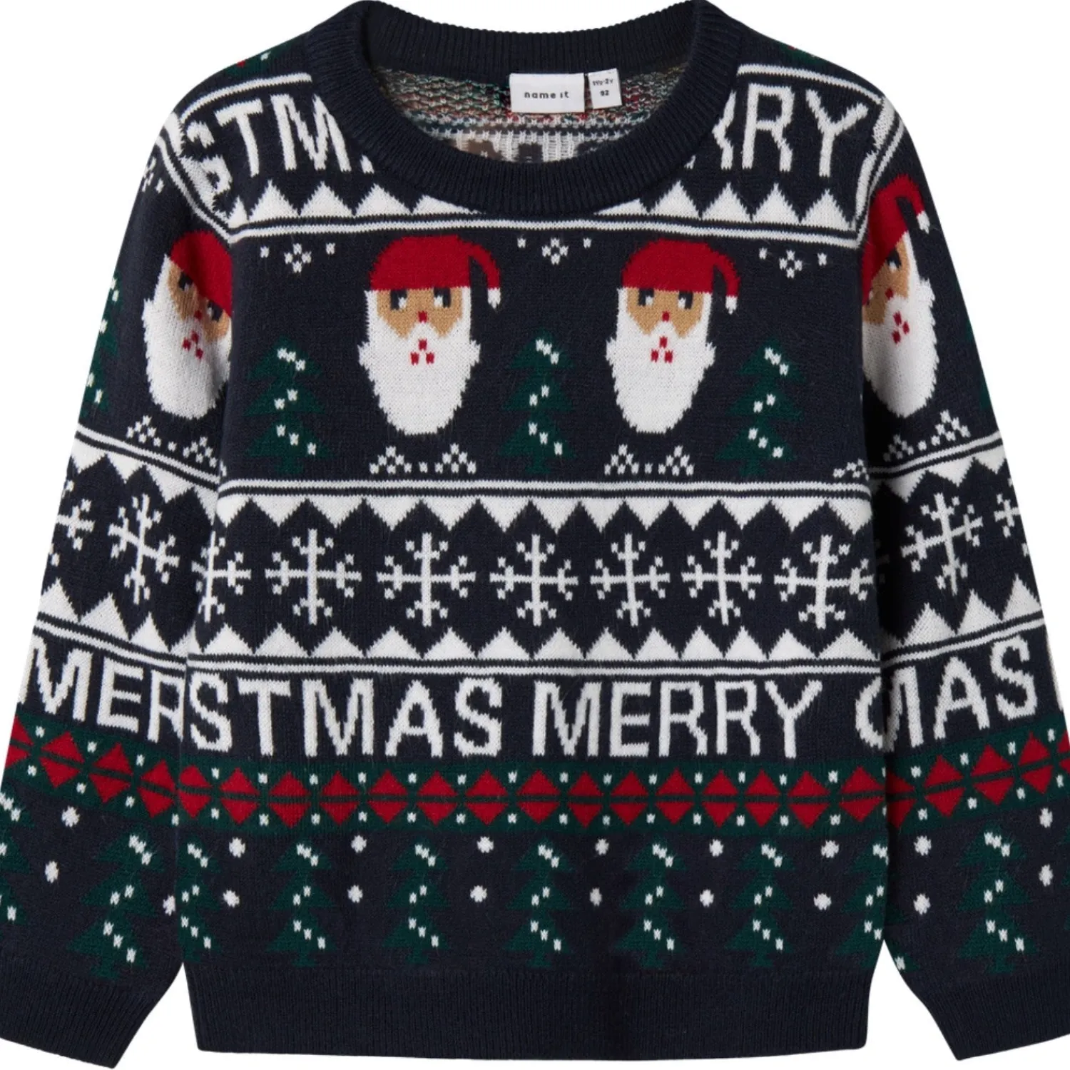 Dark Sapphire Nmnrastokka Ls Knit*Name It Hot