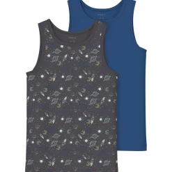 Forged Iron Tank Top 2-pak Iron Space Noos*Name It Best