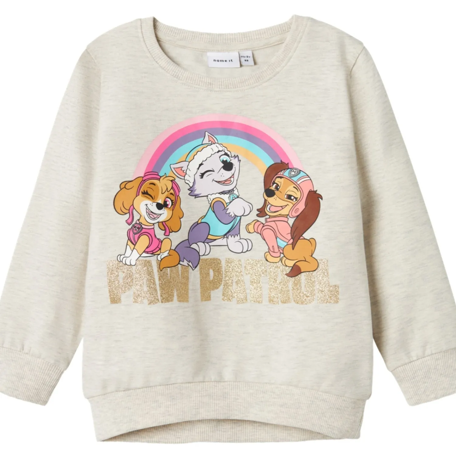 Peyote Melange Nafema Paw Patrol Sweatshirt*Name It Online