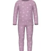 Pink Lavender Pyjamas Pink Butterfly Rib Noos*Name It