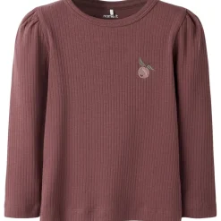 Rose Brown Nmfolika Ls Xsl Top*Name It Best