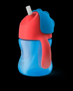 Sugerørskop - Blå/rød dino*Philips Avent Hot