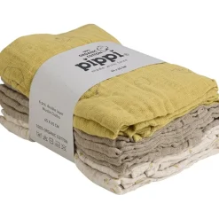 Økologiske Stofbleer 6-pak Rattan*Pippi Best