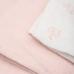 Veiled Rose Økologiske Stofbleer Muslin 3-pak*Pippi Best