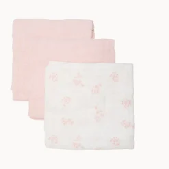 Veiled Rose Økologiske Stofbleer Muslin 3-pak*Pippi Best