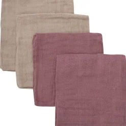 Withered Rose Økologiske Stofbleer Muslin 4-pack*Pippi Discount