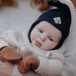 Dino Elefanthue Uld/Bomuld 3-lags Black*Racing Kids Outlet