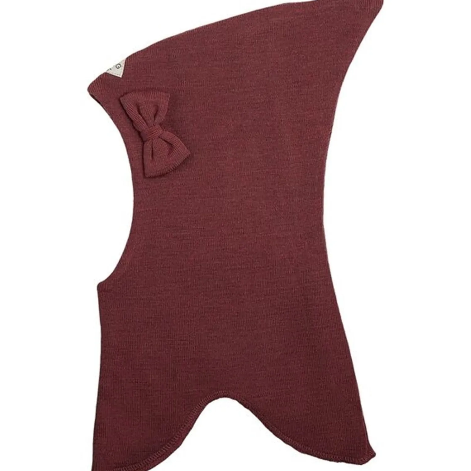 Top Elefanthue Uld/Bomuld m. Sløjfe 3-lags Forest Berrie*Racing Kids Best