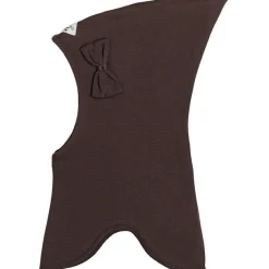 Top Elefanthue Sløjfe 2-lags Chocolate Brown*Racing Kids New