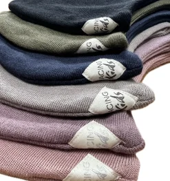 Uld Rund Elefanthue Sort*Racing Kids Clearance