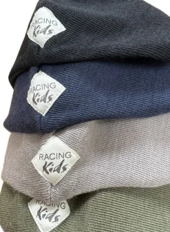 Uld Rund Elefanthue Sort*Racing Kids Clearance