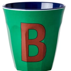 Bluish Colors Melamin Alfabet Kop*Rice Best