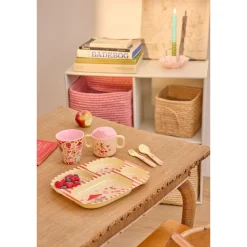 Fun Fair Print Pink Melamine 2 Håndtag Tudekop*Rice Clearance