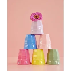 Multicolour Lille Melamin Kop 6-pak*Rice Clearance