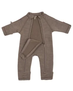 Heldragt, uld fleece, natur melange*Smallstuff Discount