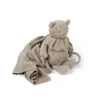 Aktivitetsbamse, bouclé merino uld, nature*Smallstuff Outlet