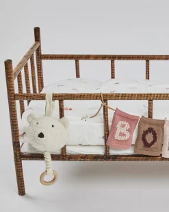 Musik uro bamse, uld bouclé, off. white*Smallstuff